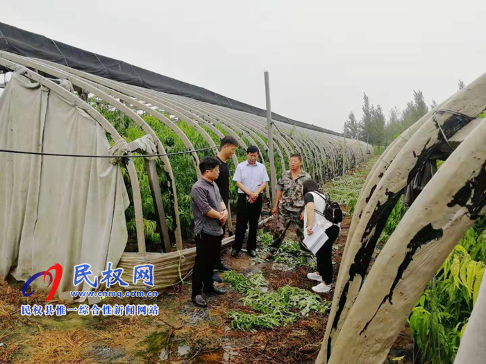 民权县农业农村局副局长李超到生产经营主体检查安全生产情况