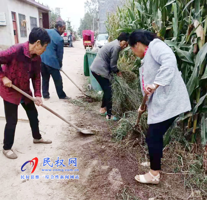 王庄寨镇：“三秋”期间人居环境整治不放松