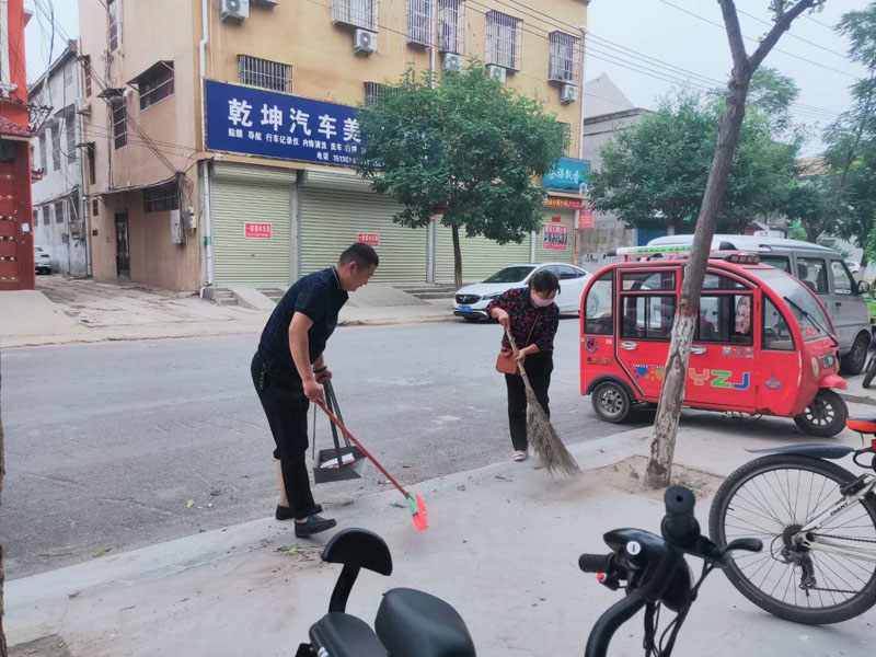 县住建局多举措做好环境卫生整治工作