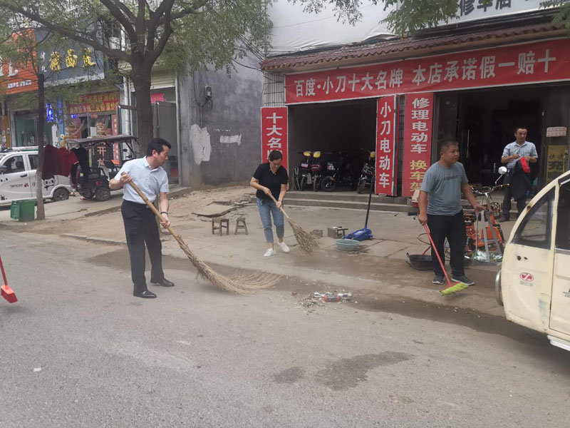 县住建局多举措做好环境卫生整治工作