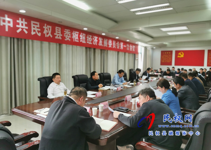 中共民权县委枢纽经济发展委员会第一次会议召开