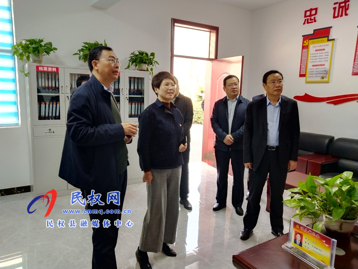 省纪委监委党风政风监督室主任孙玉会一行到我县调研基层监督工作