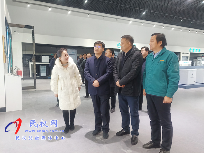 国网商丘供电公司一行来民开展电网发展对接工作并签署合作协议