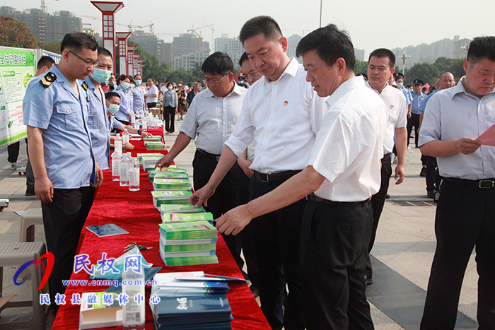 民权县2021年食品安全宣传周启动仪式举行