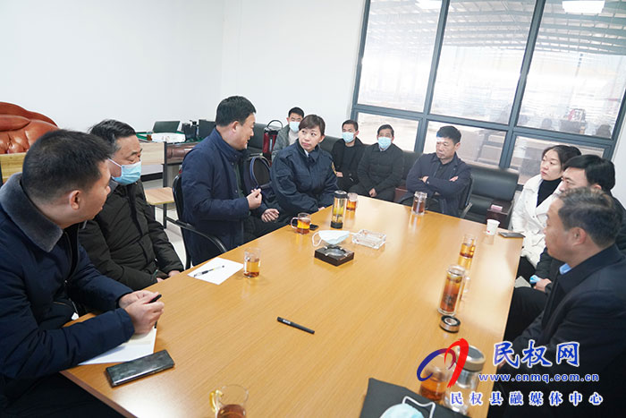 省市场监管局餐饮食品监管处一级调研员张存勇莅民调研食品安全工作