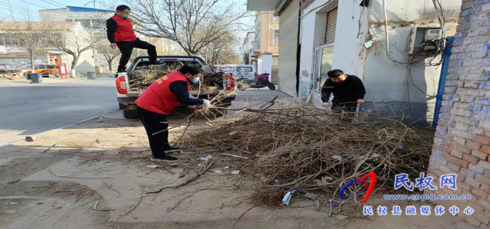 城市文明人人创   文明城市人人享-----民权县住建局建筑科技节能服务中心