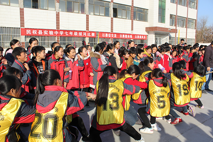 民权县实验中学积极创建文明校园