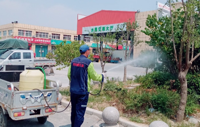 民权县持续开展病媒生物防制活动