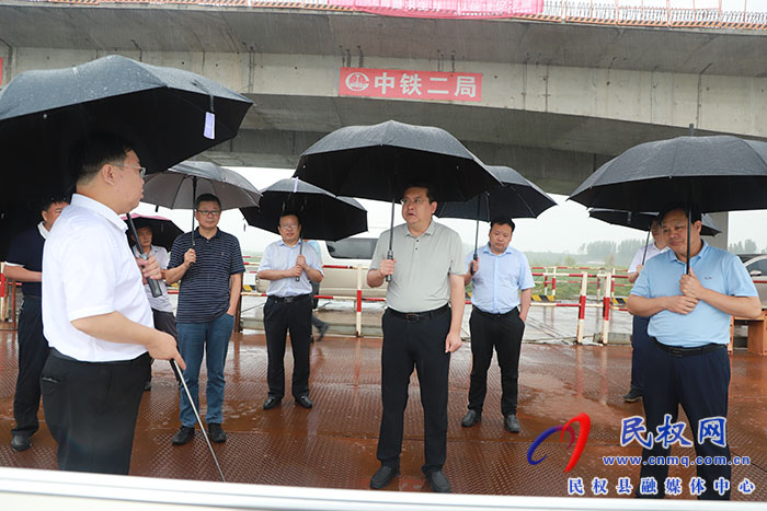 副市长高大立到民调研黄河故道水生态治理项目