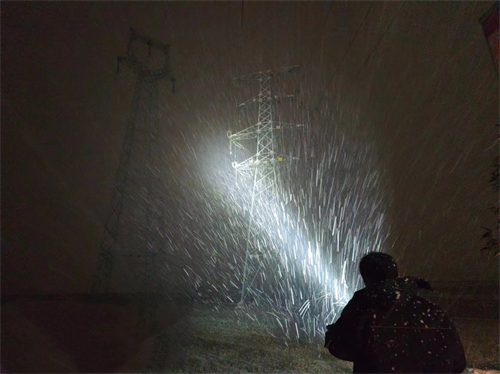 民权县供电公司：朔风凛冽雪纷飞  供电保障正当时