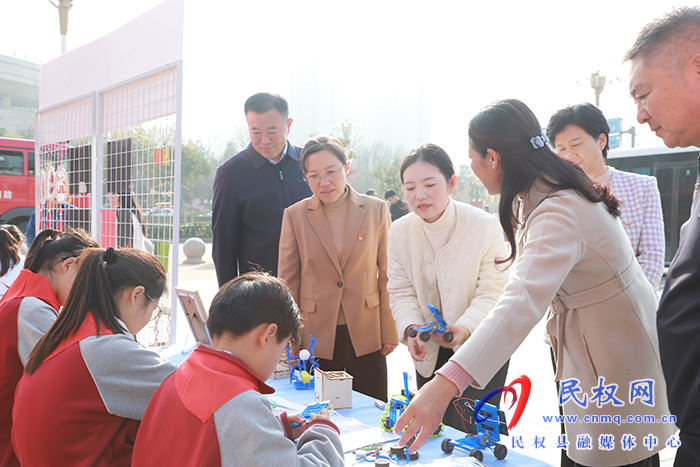 民权县农村“五育”并举实验学校成果展示举行