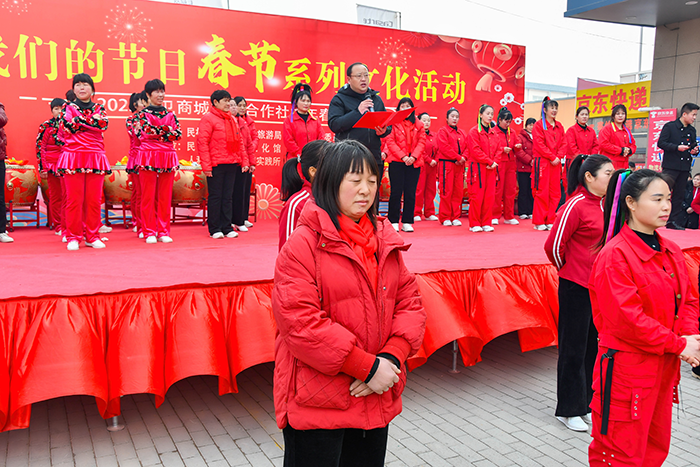 民权县人和镇举办 “我们的节日・春节” 文艺汇演 欢欢喜喜过大年